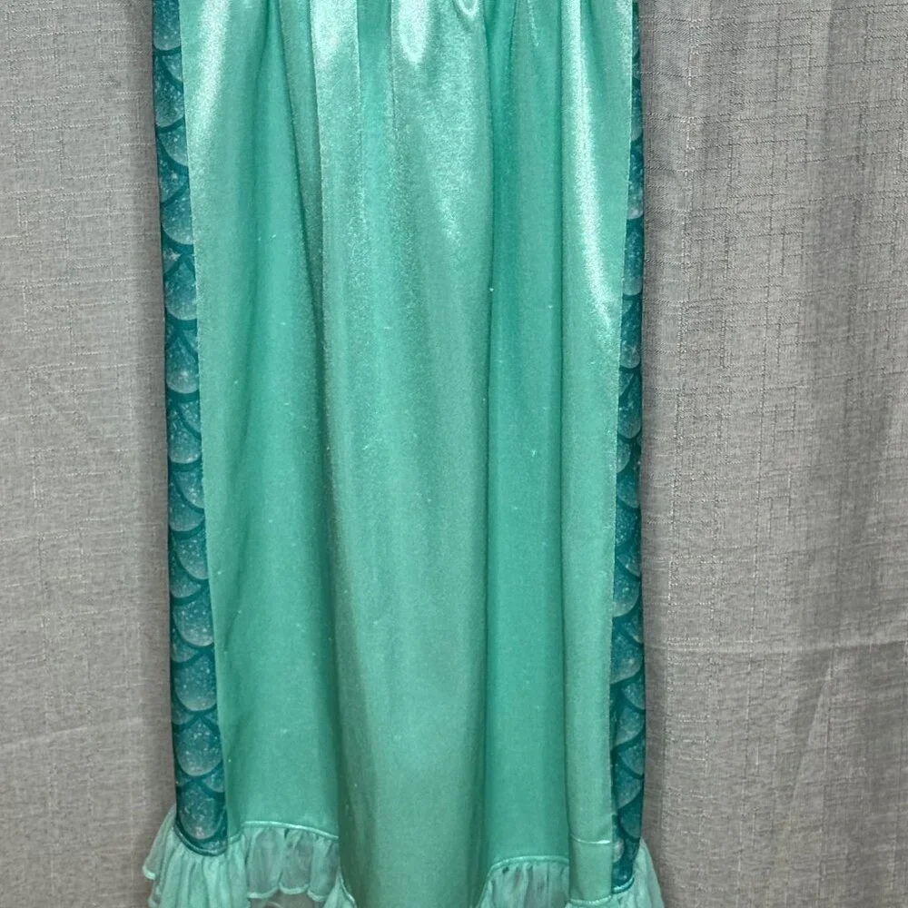 Disney - Ariel - Sleeveless Princess Sleep Dress With Lace - Size XS / 4/5 - Picture 7 of 8